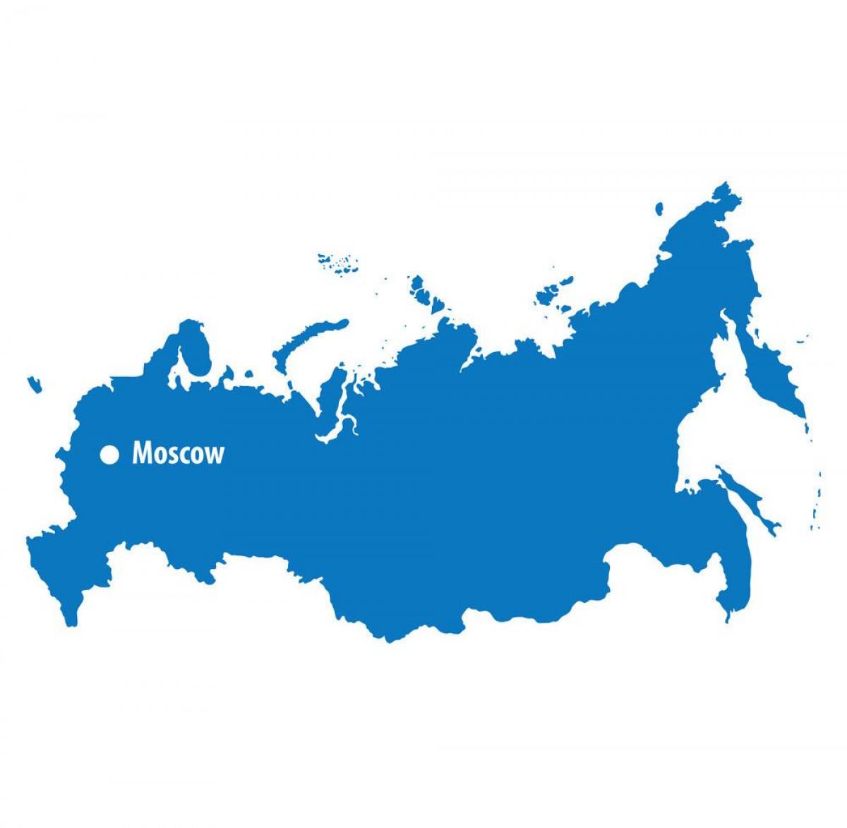 ロシアの首都地図